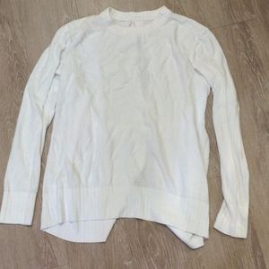 Lululemon Open Back Sweater